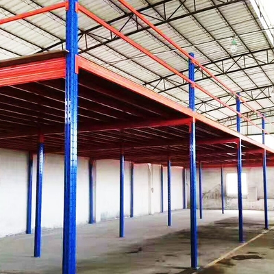 ISO9001 Strukturalny regał antresolowy 2.5T System regałów sklepowych do mebli