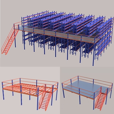 System regałów półkowych ODM z obsługą mezzanine Firma 6 ton